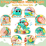 Hola Baby Toys 6 12 Months Baby Piano Infant Toys For 9 12 Months Dinosaur Musical Light Up Baby Toys For 6 9 12 18 Months Early Learning Educational Toys For 1 Year Old Boys Girls Birthday Xmas Gifts image