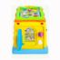 Hola Children Electric School Bus Music Car Including 8 Games and Animal Calls Early Educational Toys For Children Gift image