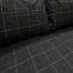 HomeTex Bed Sheet Ash Check Box image