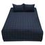 HomeTex Bed Sheet Ash Check Box image