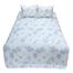 HomeTex Bed Sheet Flax Blue image