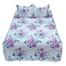 HomeTex Bed Sheet HRT Purple Rose image