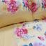 HomeTex Bed Sheet HRT Yellow Ornamental image