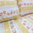 HomeTex Bed Sheet Oria Floral Yellow image