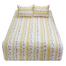 HomeTex Bed Sheet Oria Floral Yellow image