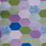 HomeTex Bed sheet Hexa Multi Swatch Green image