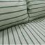 HomeTex Bed sheet Light Oliv Stripe image