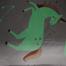 HomeTex Bed sheet Radium Unicorn image