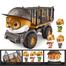 Home Decor Children's Gift Squirrel Models Excavator Engineering Car Model Forklift Toys Beach Coasting Toy image