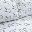 Hometex Bed Sheet Buny White image