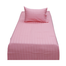 Hometex Bed Sheet Stripe Sateen Pink Junior image