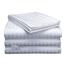 Hometex Bed Sheet White Charm Stripe Sateen image