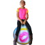 Hopping Hoppity Jumping Hop Ball 55 cm for Kids - Multicolor - Sports image