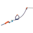 Hot Wheels HPX93 Ultra Hots Downhill Loop Jump Trackset image