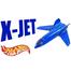 Hot Wheels Regular – X-JET – blue image