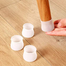Household Table and Chair Foot Covers, Foot Protective Cover, Table and Chair Foot Anti - Slip Mat - 4 pcs image