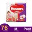 Huggies Wonder Pant System baby Daiper (M Size) (7-12kg) (76Pcs) image