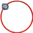 Hula Hoop Fitness Equipment - Red 23 Inch image