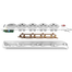 Huntkey Power Strip (SZN507 White) image