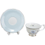 IHW Fine Bone Tea Cup and Saucer 2 plus 2=4 Pcs image
