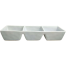 IHW ceramic Divider sauce bowl White - SW1040 image