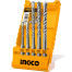 INGCO AKD2052 SDS Plus Hammer Drill Bits Set 5 Pcs image