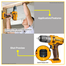 INGCO CDLI206021 Compact Brushless Cordless Drill image