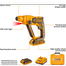 INGCO CRHLI201681 Cordless Rotary Hammer image