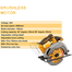 INGCO CSLI1851 Cordless Circular Saw image