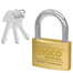 INGCO DBPL0602 Heavy Duty Brass Padlock image