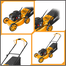 INGCO GLM141182 Gasoline Lawn Mower image