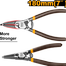 INGCO HCCP261801 Circlip Pliers image