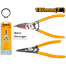 INGCO HCCP261803 Circlip Pliers image