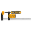 INGCO HFC020802 F Clamp With Plastic Handle image