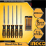 INGCO HKTFS0508 Steel File Set 5 Pcs image