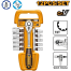 INGCO HKTS12122 Socket 1/2 Inch 12 Pcs Set image