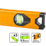 INGCO HSL18040 Spirit Level image