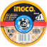 INGCO MCD10107250 Abrasive Metal Cutting Disc 4 Inch image