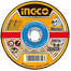 INGCO MGD601001 Abrasive Metal Grinding Disc 4 Inch 10pcs image