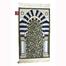 Imade Haram Jaynamaz Green 4mm Madina Made prayer Mat image