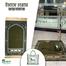 Imame Haram Jaynamaz Green 4mm - Madinah Made Prayer Mat image