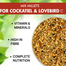 Imported Cockatail and Love Bird Food Packet - 500 gm image