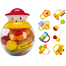 Infant Rattle Teething Baby Toys BPA Free Shake and GRAP Baby Hand Development Teethers Toy Set For Newborn (8 Pcs) image