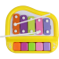 Instrument 5 Key Striking Organ And Xylophone Musical Toy With 2 Mallets For Kids - Multicolor (8301) image