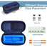 Insulin Vial Cooler Travel Case - Diabetes Carrying Insulated Bag with Ice Brick image