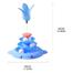 Interactive Cat Toy For Indoor Cats 3 Level Tower Turntable Toy Ball Track with 3 Ball image