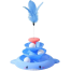 Interactive Cat Toy For Indoor Cats 3 Level Tower Turntable Toy Ball Track with 3 Ball image
