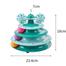 Interactive Cat Toy Roller with 4 Levels and 3 Colorful Balls - Promotes Mental and Physical Exercise for Kittens image