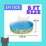 Intex 6 Ft Ocean Play Snapset Pool, Kids Swiming Pool image