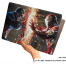 Iron Man and Captaine America Fighting with Each Other Laptop Sticker image